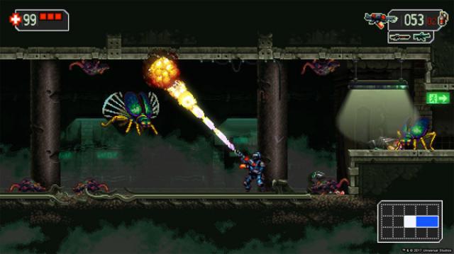 The Mummy Demastered flame thrower