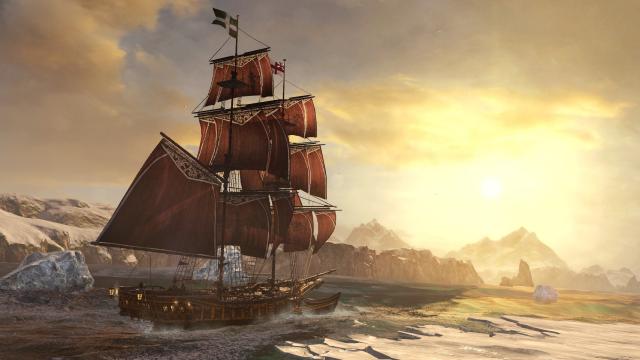 Assassin's Creed Rogue Remastered ship