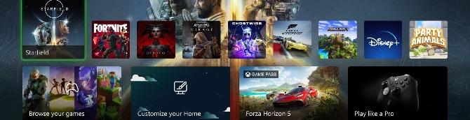 Microsoft Begins Rolling Out New Xbox Home UI