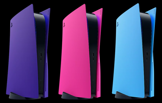 3 Brand New PS5 Console Covers Coming June 17 - Starlight Blue, Galactic  Purple, and Nova Pink