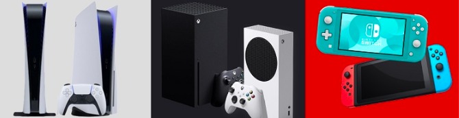 Comparison tables for PS5, Xbox Series X|S and Switch sales in Japan 2024 to June