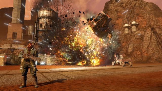 Red Faction Guerrilla Re-Mars-tered explosion