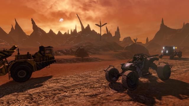 Red Faction Guerrilla Re-Mars-tered vehicles
