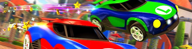 Rocket League for Switch Features Mario and Metroid-Themed Battle-Cars