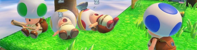 Super Mario 3D World + Bowser's Fury Adds 4-Player Co-op to Captain Toad