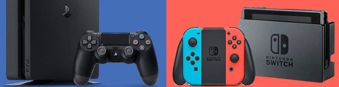Switch vs PS4 Sales Comparison in Europe - March 2023
