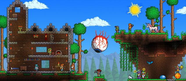 Terraria out now on PS Vita, cross-play with PS3 active