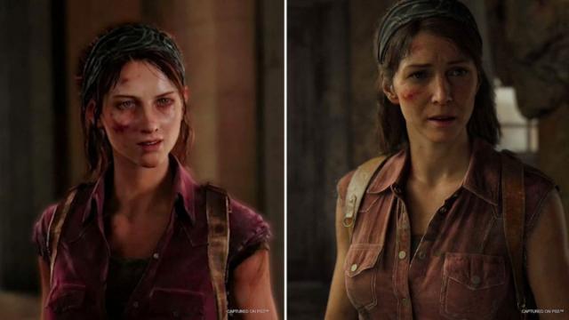 Sony on X: this transition of Ellie from Part I to Part II of The