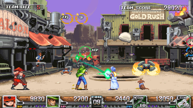 SNES Game Wild Guns Remaster Coming to Steam, 4 players local games