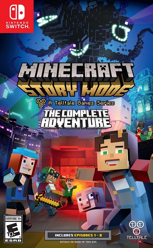 Minecraft: Story Mode for Nintendo Switch - Sales, Wiki, Release Dates,  Review, Cheats, Walkthrough