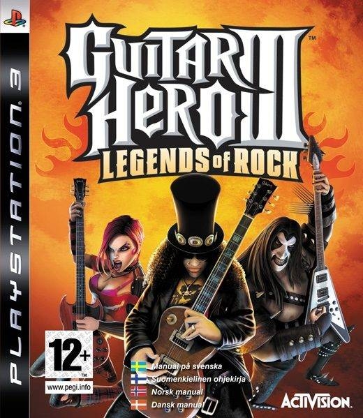 Guitar Hero III: Legends of Rock for PlayStation 3 - DLC, Achievements,  Trophies, Characters, Maps, Story