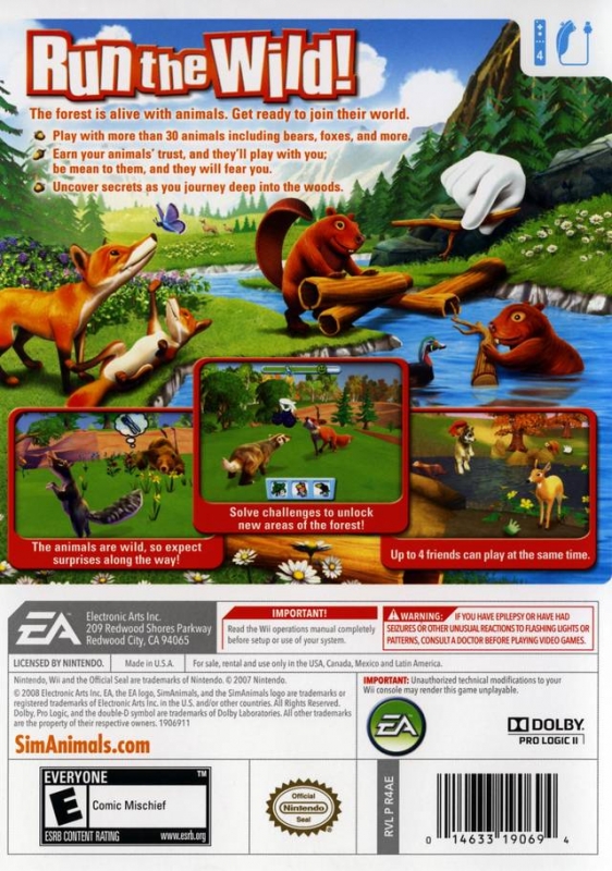SimAnimals for Wii - Sales, Wiki, Release Dates, Review, Cheats, Walkthrough