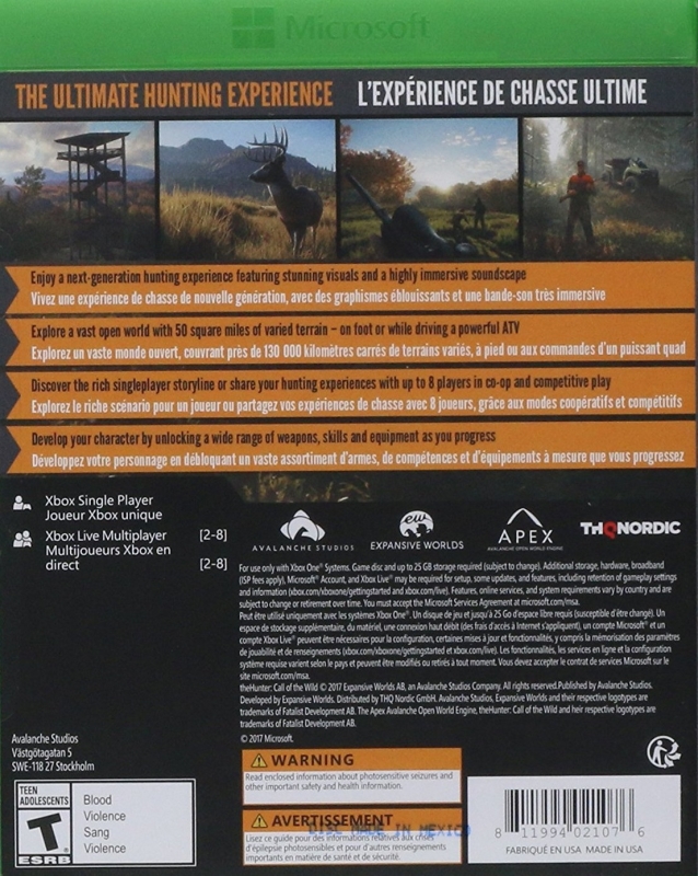 theHunter: Call of the Wild for Xbox One - Cheats, Codes, Guide,  Walkthrough, Tips & Tricks