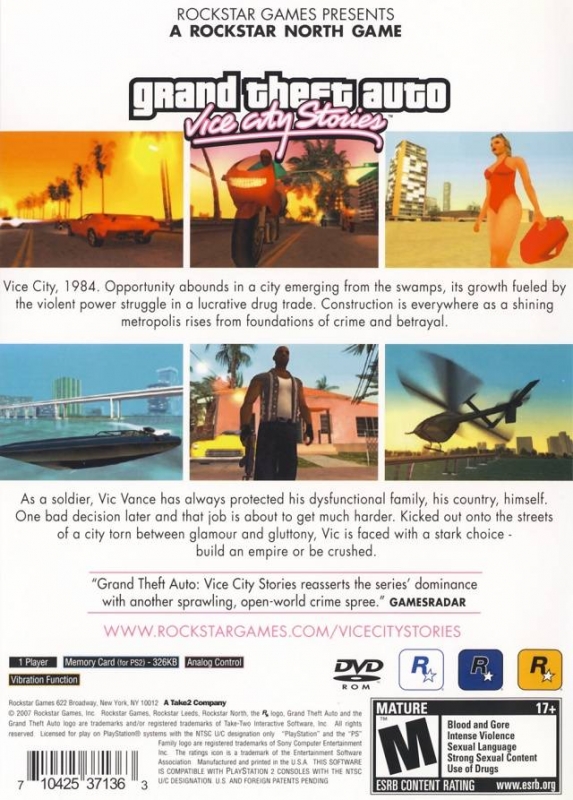 Grand Theft Auto: Vice City Stories for PlayStation 2 - Sales, Wiki,  Release Dates, Review, Cheats, Walkthrough