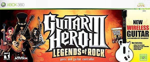 Guitar Hero III: Legends of Rock for Xbox 360