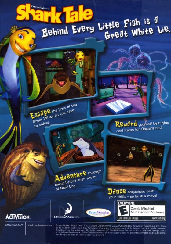Shark Tale for Microsoft Windows - DLC, Achievements, Trophies, Characters,  Maps, Story