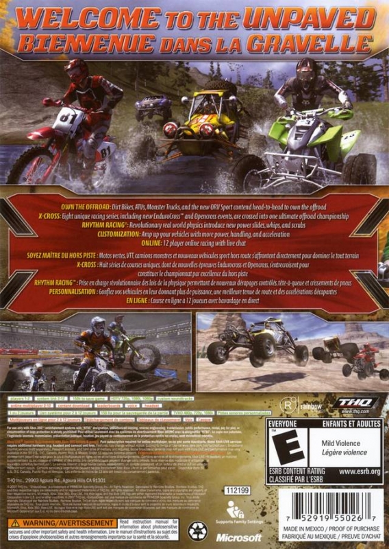 MX vs. ATV Untamed for Xbox 360 - Sales, Wiki, Release Dates, Review, Cheats,  Walkthrough