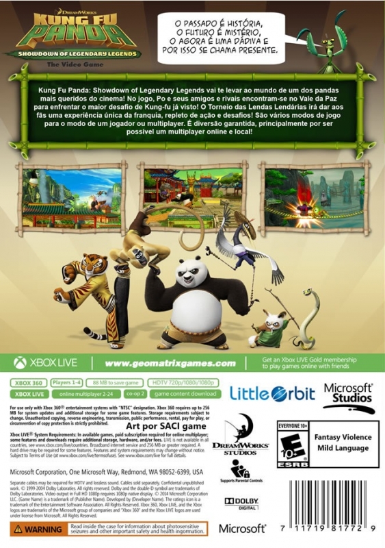 Kung Fu Panda: Showdown of Legendary Legends for Xbox One - Sales, Wiki,  Release Dates, Review, Cheats, Walkthrough