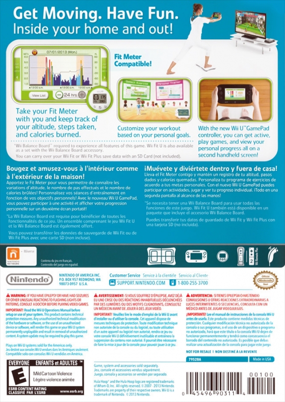 Wii Fit U for Wii U - Sales, Wiki, Release Dates, Review, Cheats,  Walkthrough