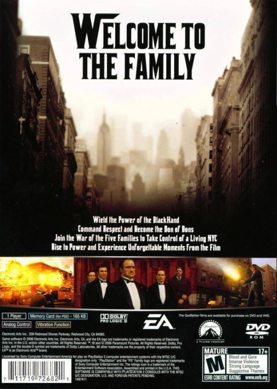 The Godfather: The Game for PlayStation 2 - Cheats, Codes, Guide,  Walkthrough, Tips & Tricks