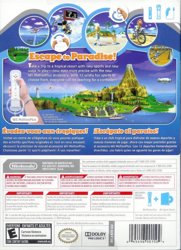 Wii Sports Resort for Wii