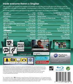 SingStar Vol. 3 for PlayStation 3 - Sales, Wiki, Release Dates, Review,  Cheats, Walkthrough