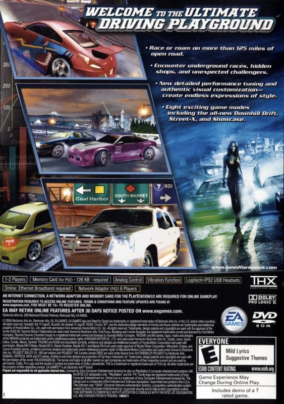 need for speed underground 2 ps2 for sale