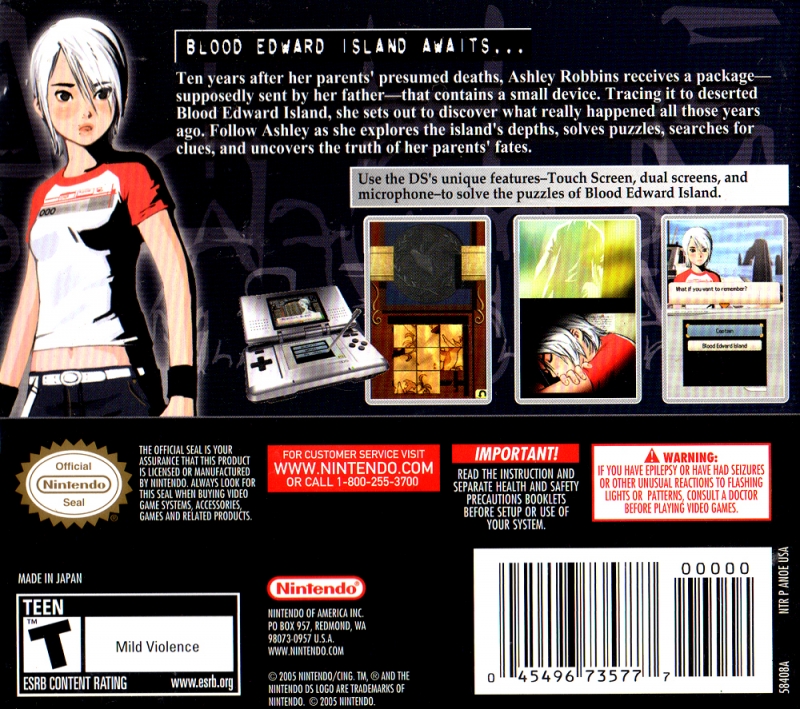 Trace Memory for Nintendo DS - Sales, Wiki, Release Dates, Review, Cheats,  Walkthrough