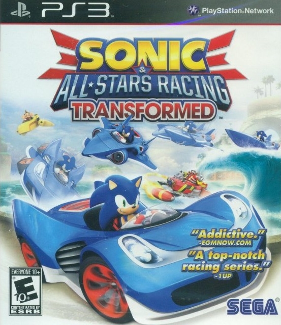 Sonic & Sega All-Stars Racing Transformed for PlayStation 3 - Sales, Wiki,  Release Dates, Review, Cheats, Walkthrough