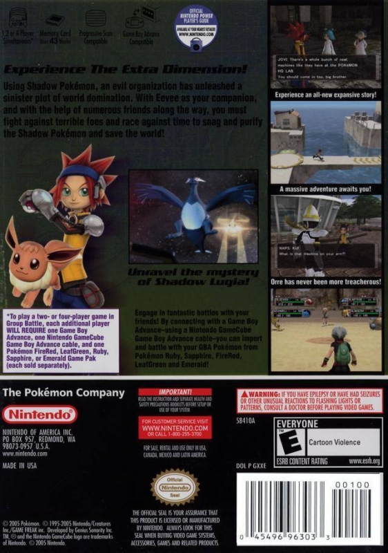Pokemon XD: Gale Of Darkness for GameCube - Sales, Wiki, Release Dates,  Review, Cheats, Walkthrough