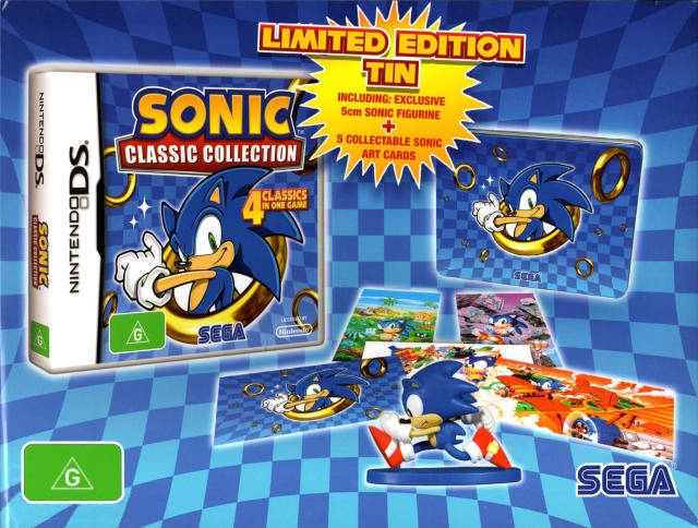 Sonic Classic Collection for Nintendo DS - Sales, Wiki, Release Dates,  Review, Cheats, Walkthrough