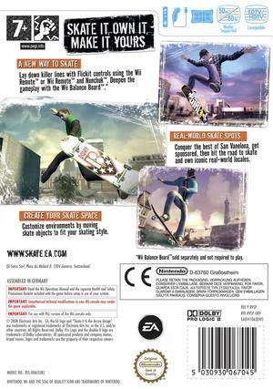 Skate It for Wii - Sales, Wiki, Release Dates, Review, Cheats, Walkthrough