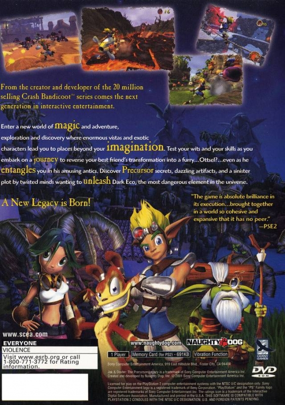 Jak and Daxter for PlayStation 2 - Cheats, Codes, Guide, Walkthrough, Tips  & Tricks