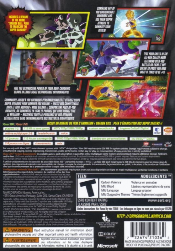 Dragon Ball: Raging Blast 2 for Xbox 360 - Sales, Wiki, Release Dates,  Review, Cheats, Walkthrough