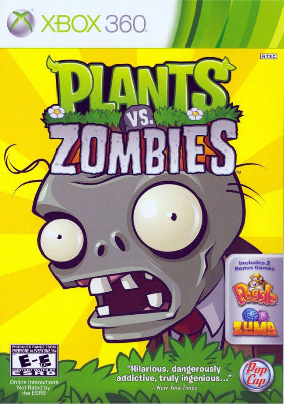 Plants vs. Zombies for Xbox 360 - Sales, Wiki, Release Dates, Review, Cheats,  Walkthrough