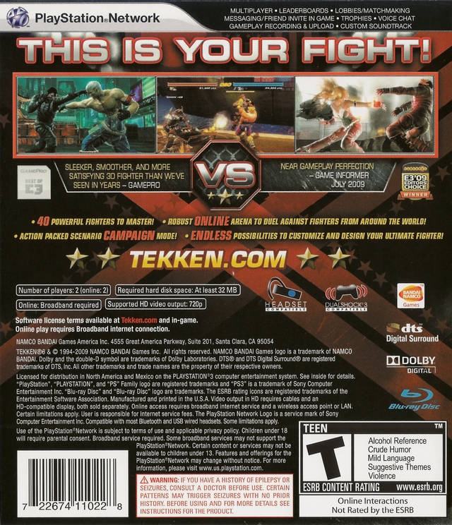 Tekken 6 for PlayStation 3 - Cheats, Codes, Guide, Walkthrough, Tips &  Tricks