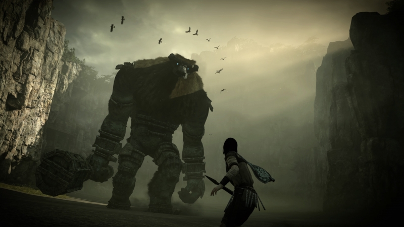 PS5 vs PS4 (Shadow of the Colossus) Performance Mode (1080p 60fps) 
